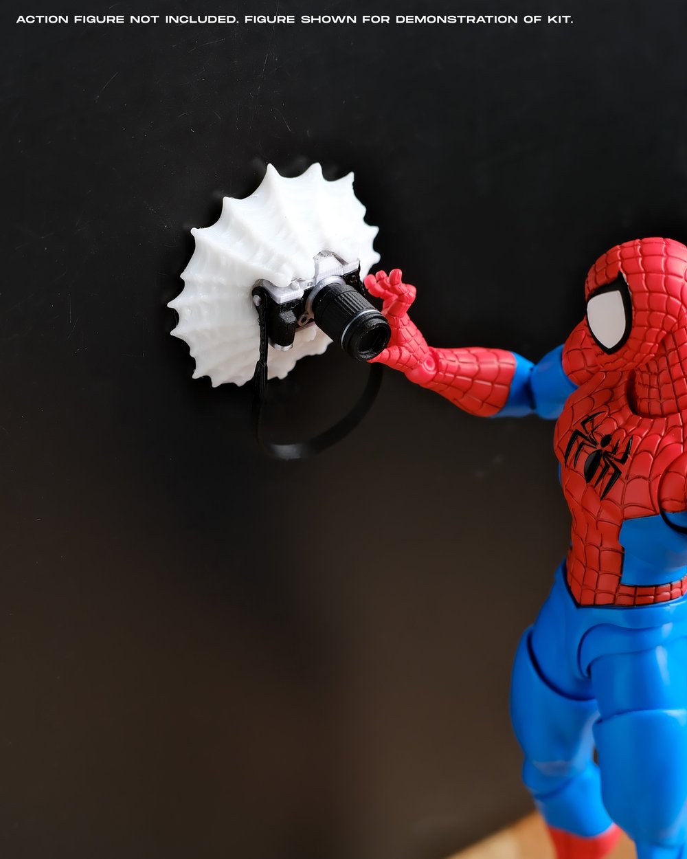 1/12 Scale Definitive Webbed Photographer Camera Kit made for Spider-Man Action Figures