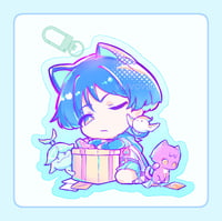 Image 2 of Scara  Friends & Cafe Keychain (PREORDER)
