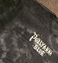 Image 2 of Hand Made Tie Dye T-shirt (White Logo) 