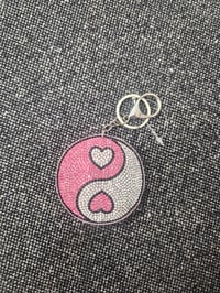 Yin Yang Bling Bag Charm