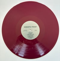 Image 3 of Agnostic Front-Time Will Come LP Oxblood Vinyl Generation Exclusive 