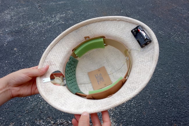 ENERGY SCIENCES SOLAR SAFARI HAT