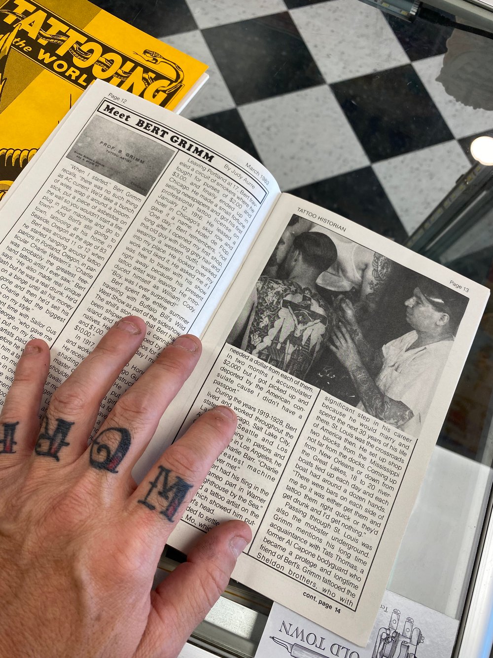 Image of Lyle Tuttle- The Tattoo Historian #2 1983