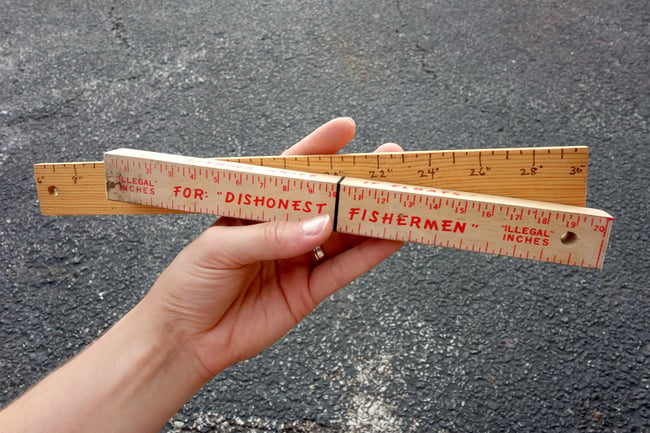 FISHERMANS RULERS