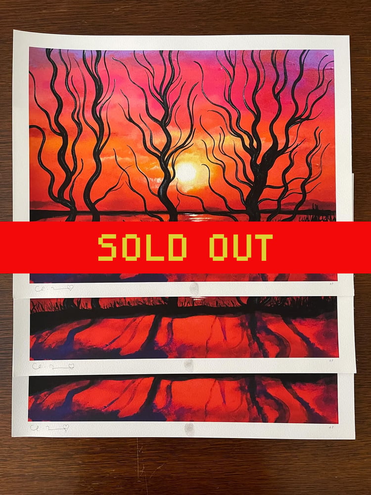Image of “Waiting For The Sun” Test Prints