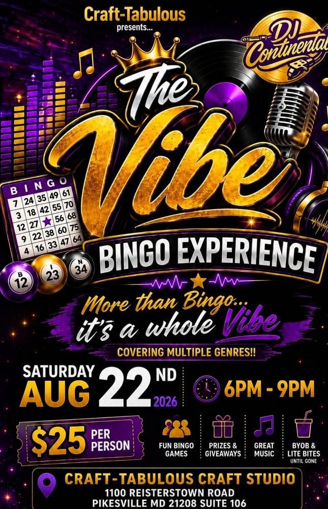 Image of THE VIBE BINGO EXPERIENCE 