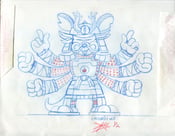 Image of Mouse Warrior (Emberheart Challenger) ORIGINAL SKETCH SET