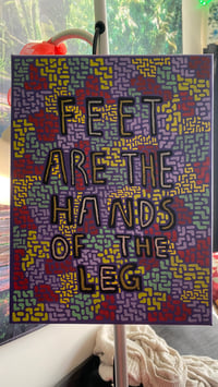 Image 1 of Feet are the hands of the leg