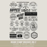 Roam Stamp Brushes No.2 (Digital)