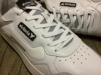 Image 3 of Victoria 1985 series 80’S style white black tennis leather sneaker  