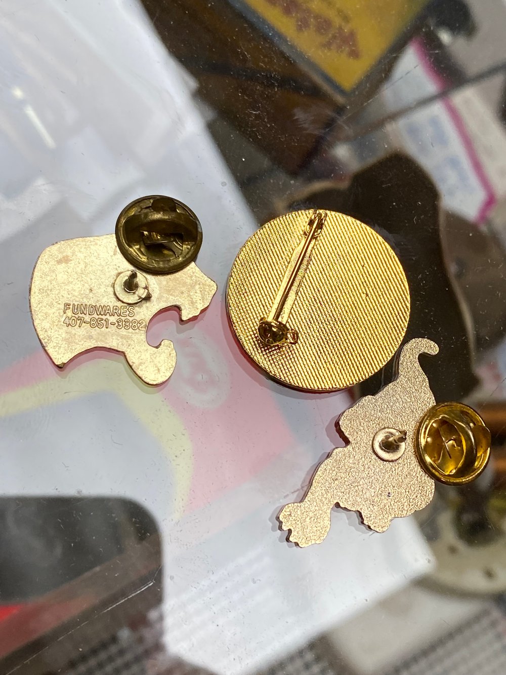 Image of Vintage enamel pins
