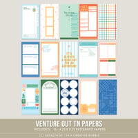 Venture Out Traveler's Notebook Papers (Digital)