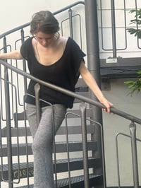 Image 2 of  Rita – Alpaca Blend Knit Top black 