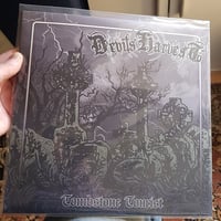 Image 2 of DevilsHarvest - 10" Vinyl Single - Tombstone Tourist/Spiritual Detonation