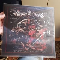 Image 3 of DevilsHarvest - 10" Vinyl Single - Tombstone Tourist/Spiritual Detonation