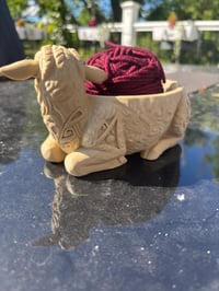 Image 2 of Lamb Yarn Bowl