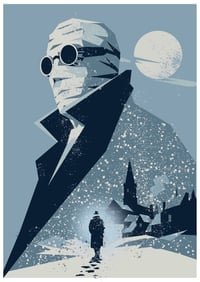 The Invisible Man Limited Edition A3 Giclée Art Print
