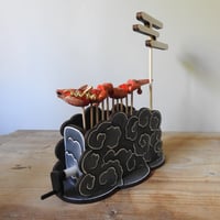Image 4 of red dragon in the clouds