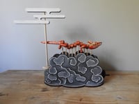 Image 1 of red dragon in the clouds