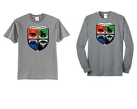Image 1 of 4 House Crest Short and Long Sleeve T-Shirt 2