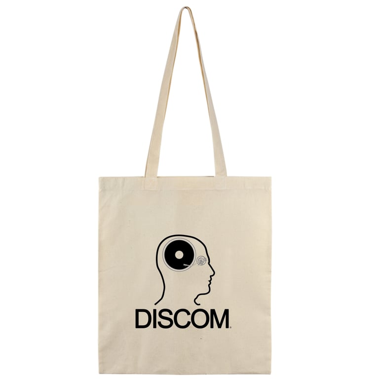 Image of Discom Records Bag (100% Cotton, 150 gram/m2, Up to 20 records)
