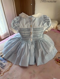 Image 2 of ICE BLUE STRIPE DRESS