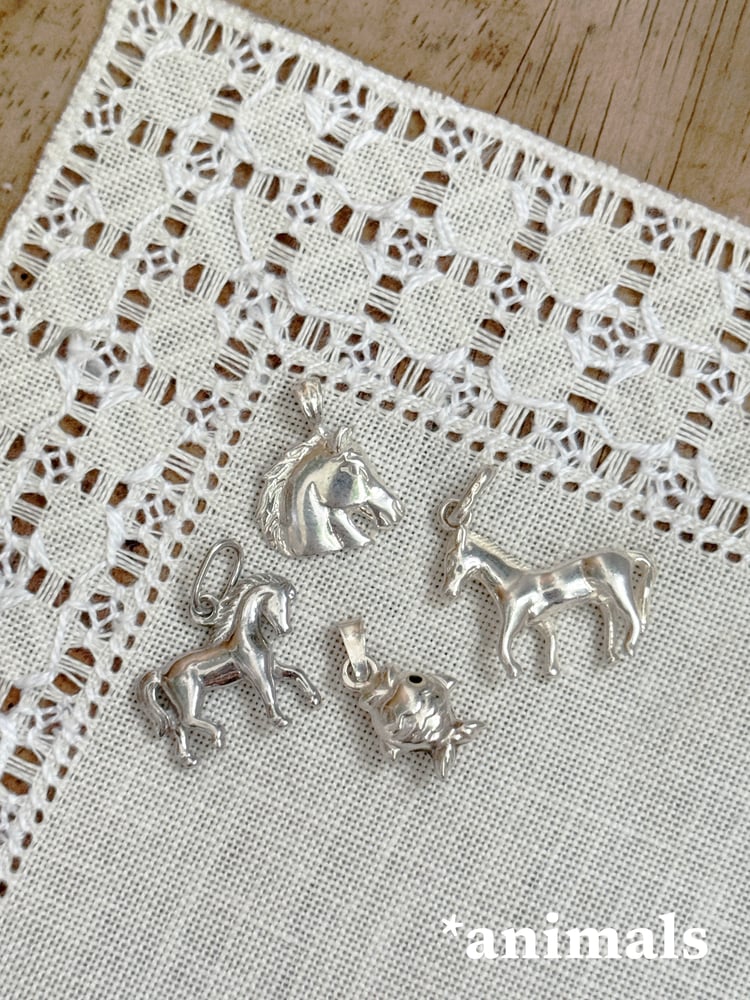 Image of p r e l o v e d vintage charms *animals