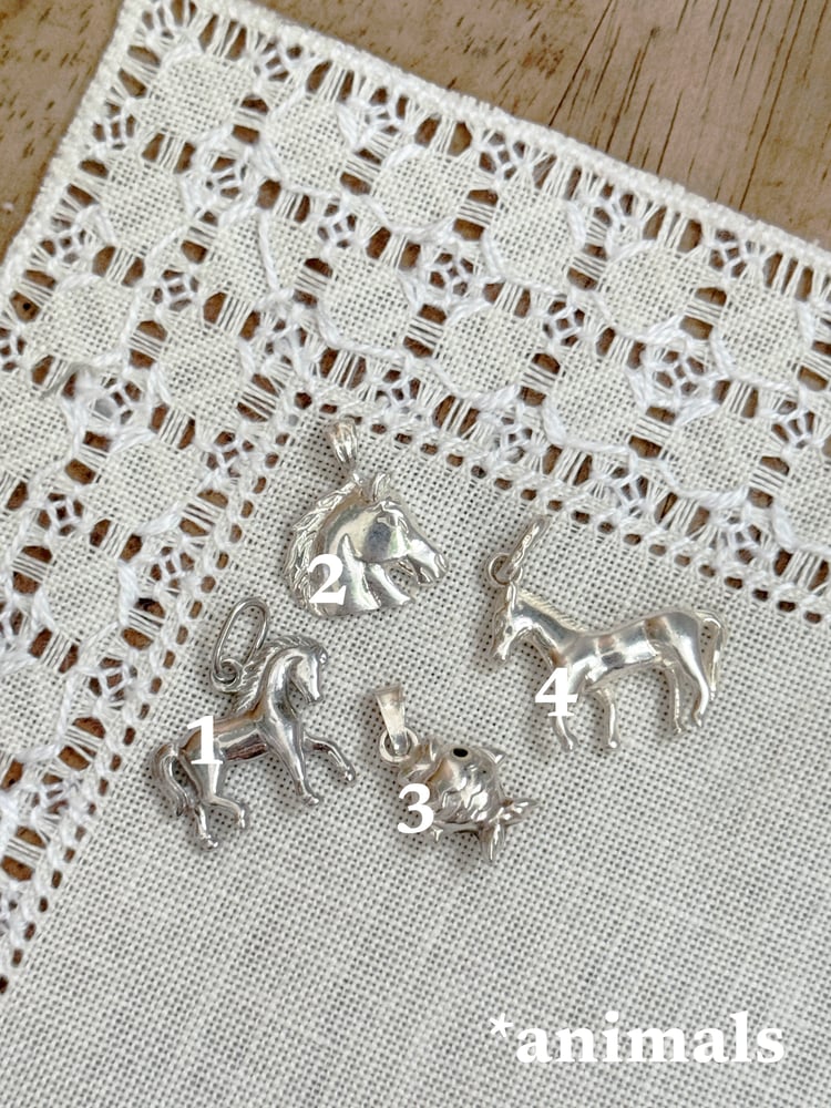 Image of p r e l o v e d vintage charms *animals