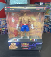 Image 1 of SAGAT Jada Toys Ultra Street Fighter II Final Challengers Figure DELUXE 1:12 NEW