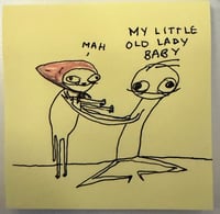 Old lady baby
