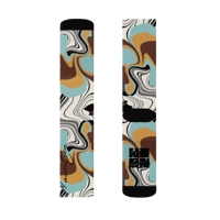 Image 2 of "Tzipor IV" Designer Crew Socks