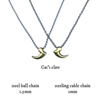 Image 2 of PREORDER: assorted bronze necklaces