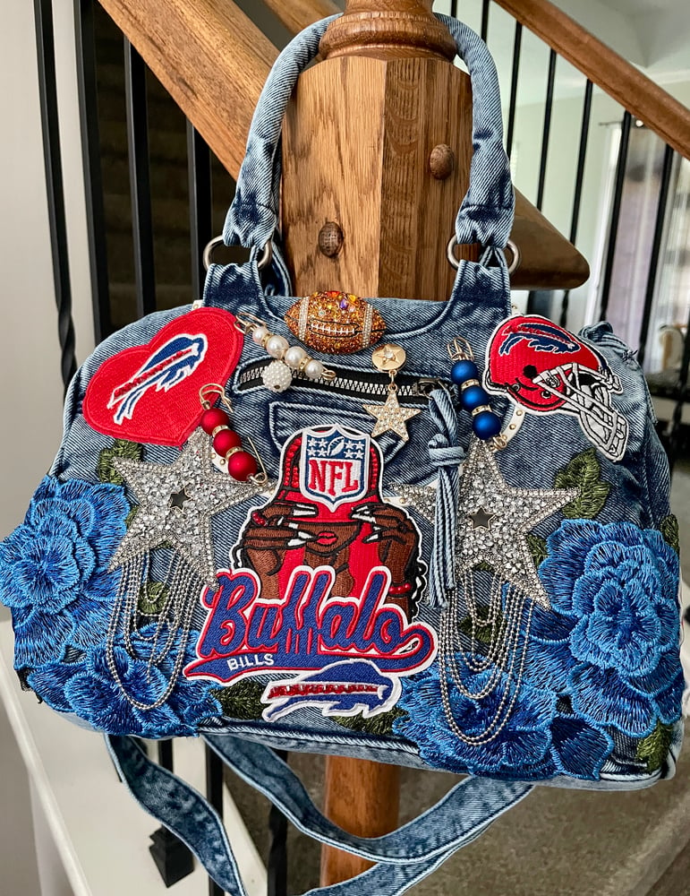 Image of Buffalo Bills Denim Bag