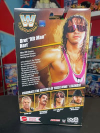 Image 3 of Bret Hart WWE Mattel Elite Legends Series 25 Figure & Winged Eagle Championship
