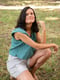 Image of Teal top pattern EVERMADE 2
