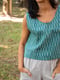 Image of Teal top pattern EVERMADE 2