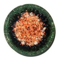 14" Citrine Emerald Plate
