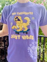 Image 1 of No Thoughts, Just Vibes T-Shirt