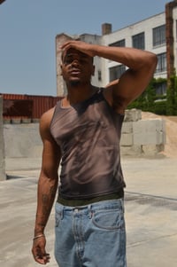 Image 2 of Doggy mesh top