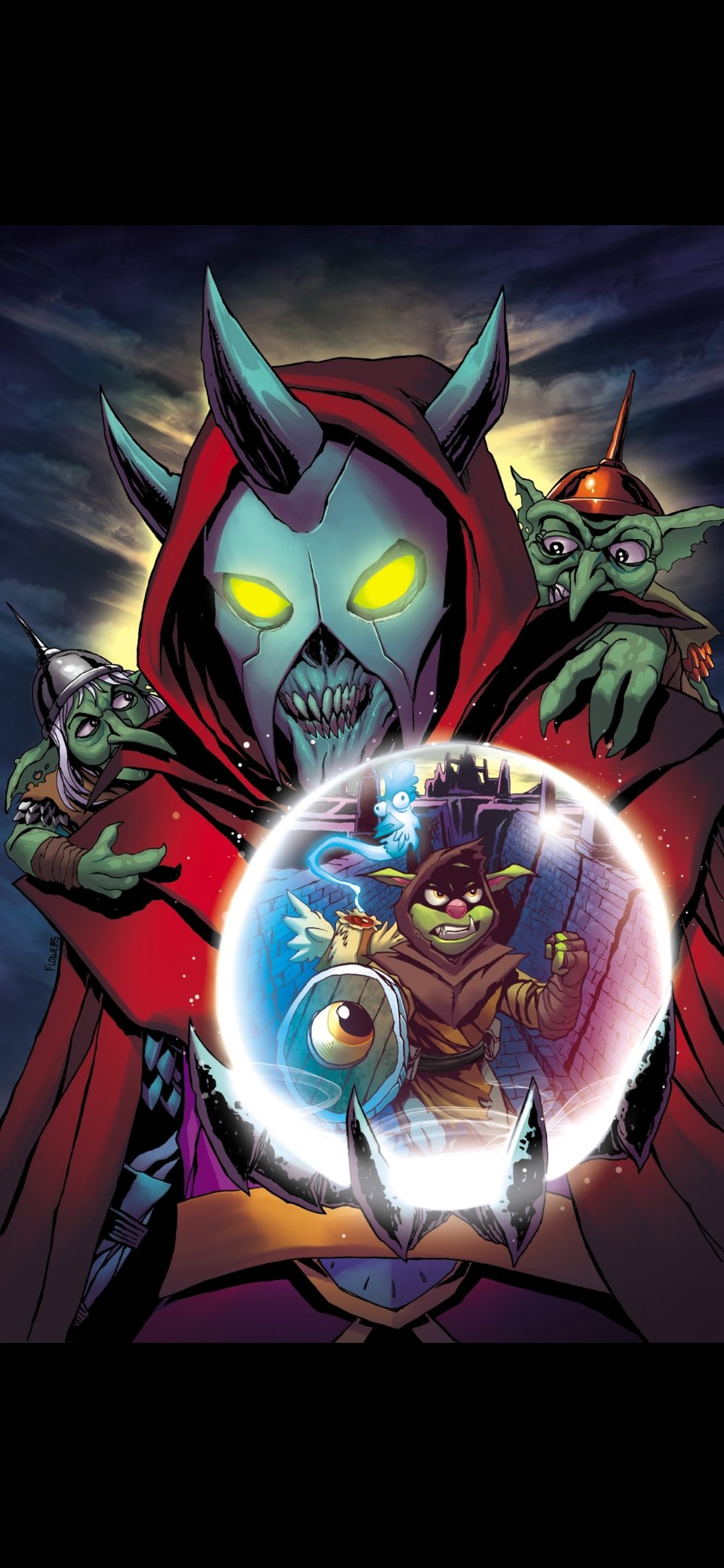 D'ORC #6 (2026) - LABYRINTH HOMAGE - BLACK SABER EXCLUSIVE BY JASON FLOWERS