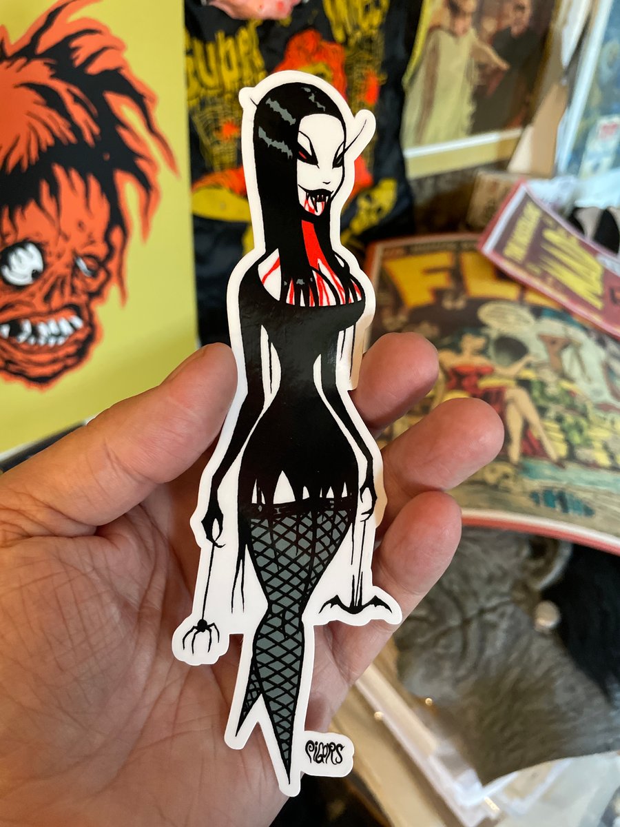 Image of NEW! CREEPY CRAWLIES   - STICKER 