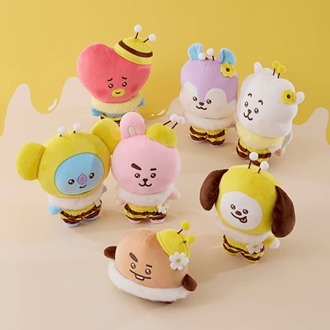 Image of [PRE-ORDER] BTS BT21Medium Plush Honey bee
