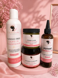 Image 1 of Dry hair repair  moisture bundle