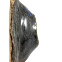 Image 4 of Blue and Earth-Toned Ceramic Wall Hanging Air Plant Holder