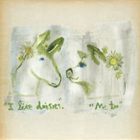 Image 2 of Framed Mini Print: I like Daisies