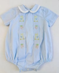 Image 2 of Rabbit romper,Bib 