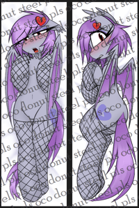 Image 1 of Mascot body pillow cover