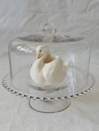 Image 2 of Beaded Glass Cake Dome