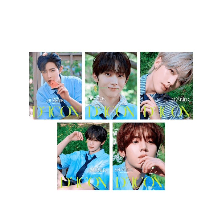 Image of [PRE-ORDER] AND2BLE DICON Vol.35 ‘AND THE SUMMER’ A Type + Weverse Shop POBs