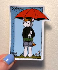 Image 2 of andie in the rain sticker 